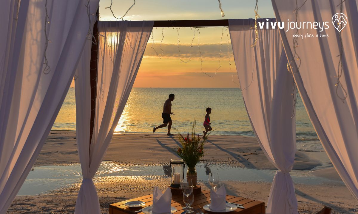 dinner on the beach koh rong