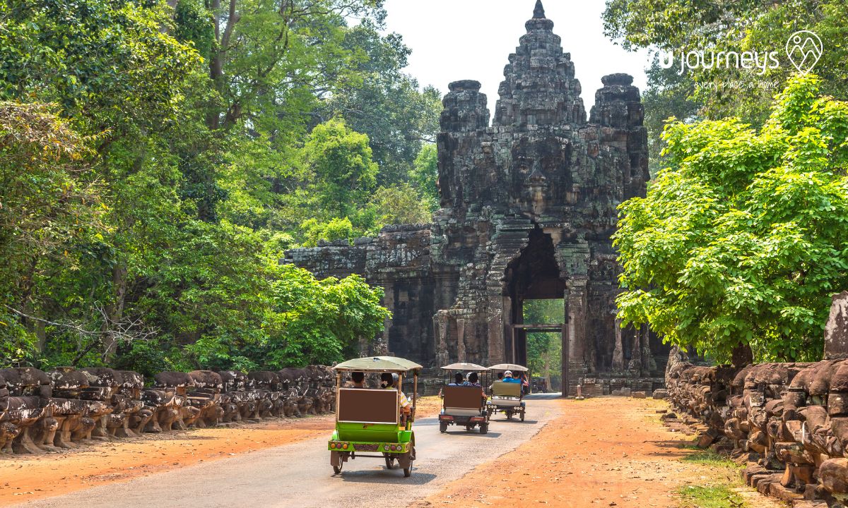 Tuk Tuk in cambodia
