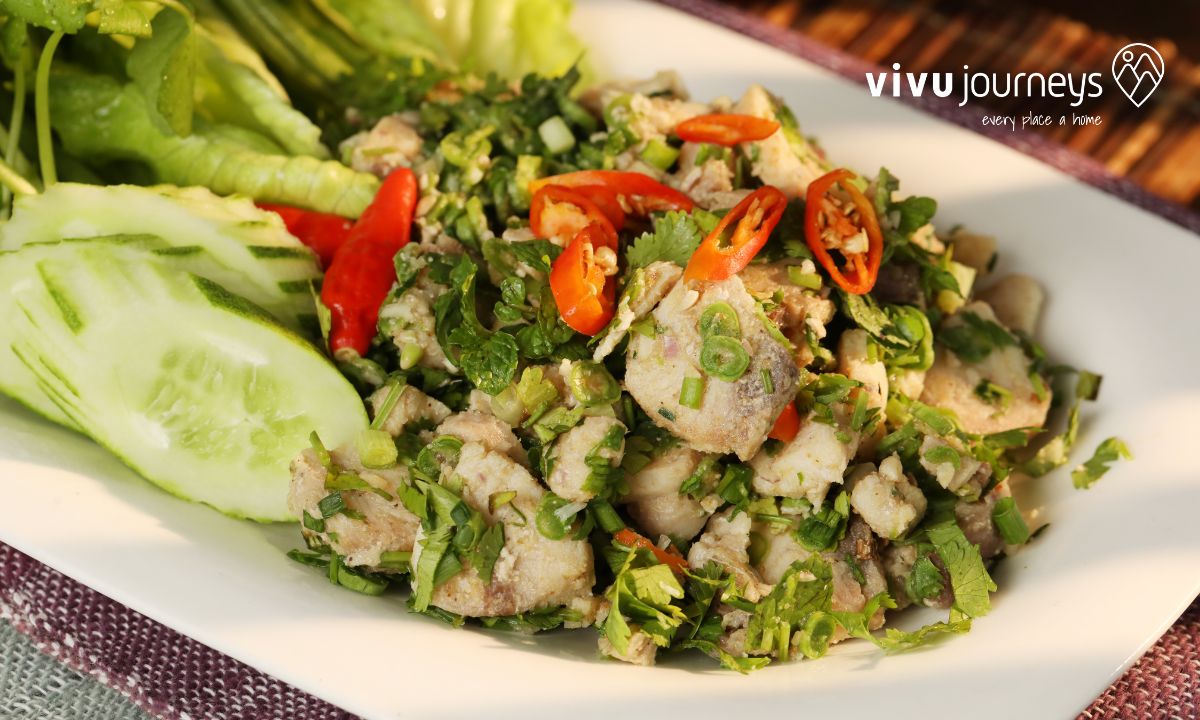 Mekong Fish Larb - Laos Cuisine