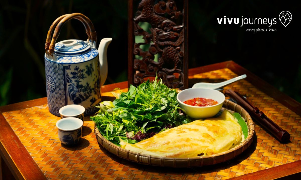 Banh Xeo - Mekong cuisine.