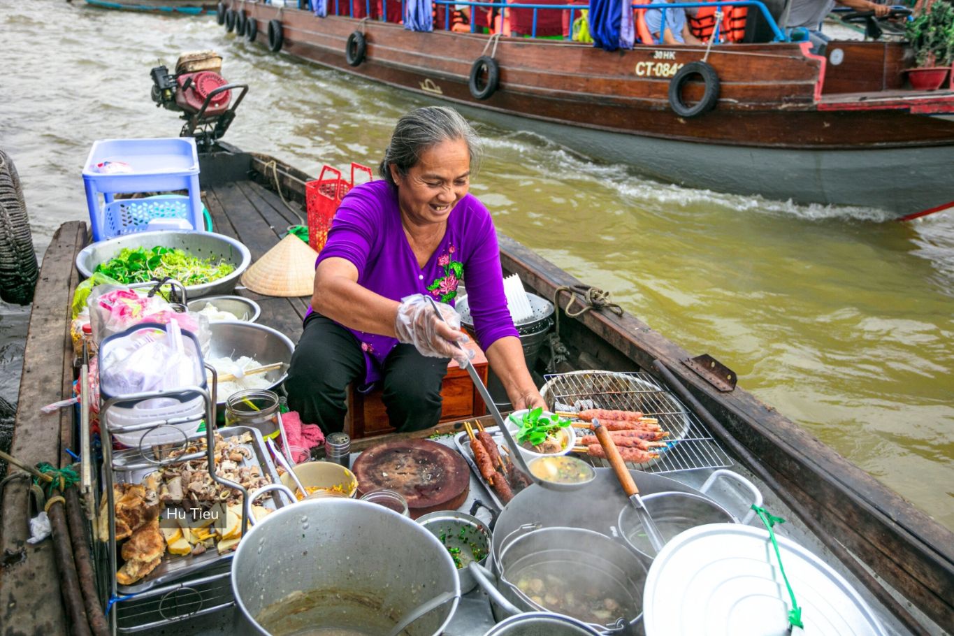 Cruising the Mekong River