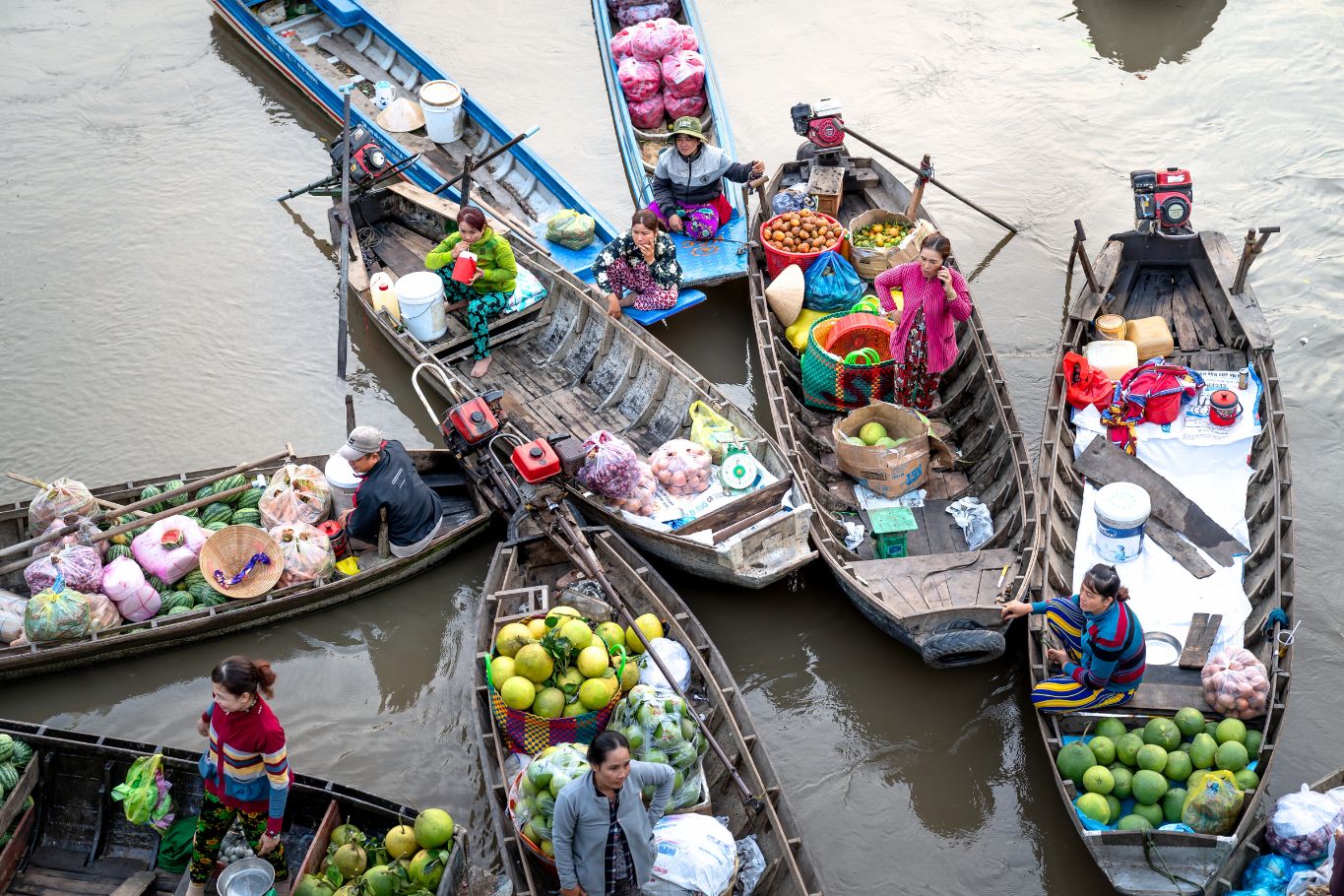 Floating market 